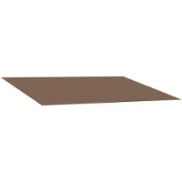 vidaXL Markisenersatzstoff Beige 300 x 250 cm Polyester