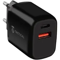 Tactical Taktisches Dual 20W Netzladegerät - USB & USB-C - Schnell und Kompakt KP31219