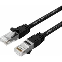 Lanview LV-UTP6A015B, 1,5 m, Cat6a, U/UTP (UTP), RJ-45, RJ-45, Schwarz