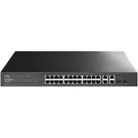 Cudy 26-Port Gigabit Easy-Managed Switch with 2 Combo Ports, GS1028ES2 1.0, Managed, L2, Gigabit Ethernet (10/100/1000), Rack-Einbau