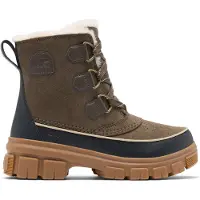 Sorel - Wasserdichte und isolierte Winterstiefel - Torino V WP W Major Black für Damen aus Leder - Größe 38 - Braun