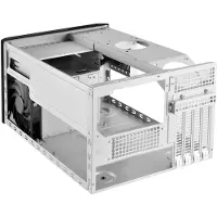 Silverstone SST-SG11B, Small Form Factor (SFF), PC, Schwarz, micro ATX, Mini-DTX, Mini-ITX, ABS Synthetik, Acryl, Stahl, 1x 120 mm