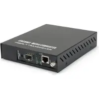 LevelOne EFB GVM-1000 RJ45 to SFP Managed Gigabit Media Konverter GVM1000