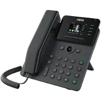 Fanvil V61W, IP-Telefon, Schwarz, Kabelgebundenes Mobilteil, SIP-Info, 4 Zeilen, 1000 Eintragungen