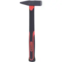 Ks Tools GmbH Schlosserhammer mit Fiberglasstiel, 300g