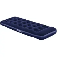 Bestway Luftbett 185 x 76 x 28 cm Air Mattress Twin | mit integrierter Fußpumpe