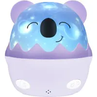 BigBen Interactive NLPKIDSKOALA, Umgebungsbeleuchtung, Weiß, Blau, Mehrfarbig, Weiß, Gelb, Universal, 60 min, Tasten
