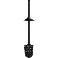 Duravit Starck T Bürstengarnitur, freistehend, 0099454600, Farbe: Schwarz Matt