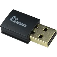 Inter-Tech 88883056, Kabellos, USB, WLAN / Bluetooth, Wi-Fi 5 (802.11ac), 600 Mbit/s, Schwarz