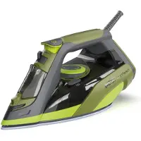 Imetec Eco Perfect, Trocken- & Dampfbügeleisen, Pro Ceramic soleplate, 1,9 m, 160 g/min, Grün, Grau, 0,3 l