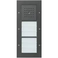 Gira 126867, Kabelgebunden, 2 Modul(e), IP44, Anthrazit, 110 mm, 19 mm