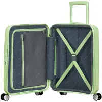 American Tourister SoundBox, Karre, Harte Schale, Grün, Kiwi Green, Klein, 4 Rad/Räder