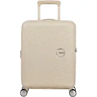 American Tourister SoundBox, Karre, Harte Schale, Sand, Coconut Sand, Klein, 4 Rad/Räder