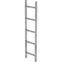 MUNK Günzburger Steigtechnik MUNK Schachtleiter Stahl verzinkt 300mm breit 5 Sprossen 1,40m lang