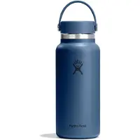Hydroflask - Wide Mouth With Flex Cap 2.0 - Isolierflasche Gr 946 ml blau