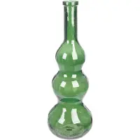 Gilde Bodenvase "Bodenvase bauchig "Balleros" grün", grün, B:26,5cm H:75cm T:26,5cm Ø:26,5cm, Glas, Vasen, Bodenvase