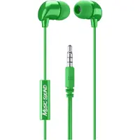 Music Sound Color In-Ear Jack 3.5, Kabelgebunden, Anrufe/Musik, 24 g, Kopfhörer, Grün