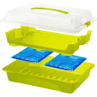 Coppens Cool & Fresh Partybutler, Ideal für Törtchen, Sandwiches, Partywürste und vieles mehr, Farbe: weiß