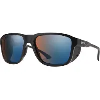 Smith EMBARK Herren-Sonnenbrille Vollrand Eckig Kunststoff-Gestell, schwarz