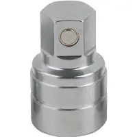 Ks Tools 3/8" Öldienst-Bit-Stecknuss für Innensechskant-Schrauben mit Magnet, 17 mm