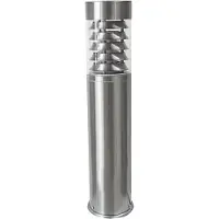Heitronic Außenleuchte Ø100x450mm Edelstahl IP44