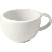 Villeroy & Boch Vorteilset 6 Stück NewMoon Mokka-/Espressoobertasse Premium Porcelain weiß 1042641420