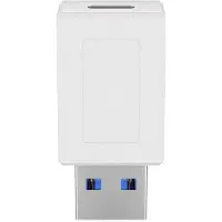 Microconnect USB3.0ACFW, USB A, USB C, 5 Gbit/s, Weiß
