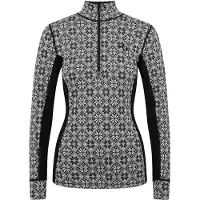 Kari Traa - Women's Rose Half-Zip - Merinounterwäsche Gr M grau