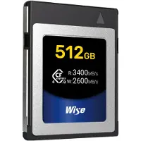 Wise CFexpress 4.0 Type B 512GB 3400MB/s