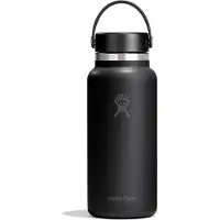 Hydroflask - Wide Mouth With Flex Cap 2.0 - Isolierflasche Gr 946 ml schwarz