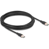 DeLOCK 81240, 4 m, USB C, USB C, USB 2.0, 0,48 Gbit/s, Schwarz