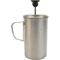 Snow Peak Cafetera aus Titan French