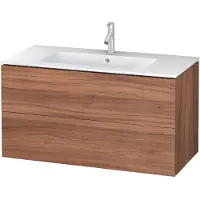 Duravit Waschtischunterbau L-CUBE 1020x481x550mm nussbaum natur