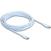DeLOCK 81236, 4 m, USB C, USB C, USB 2.0, 0,48 Gbit/s, Blau