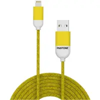 Pantone PT-LCS001-5Y Handykabel Gelb 1,5 m USB A Lightning