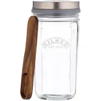Kilner Kefir Herstellungsset mit Glas, 0,5 Liter transparent