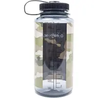Nalgene - Sustain Weithals - Trinkflasche Gr 1 l grau