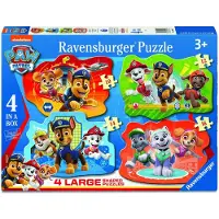 Ravensburger Kinderpuzzle 10, 12, 14, 16 Teile - Paw Patrol - Helden mit Fell