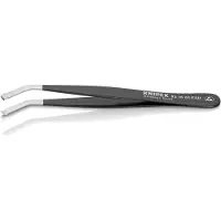 Knipex 92 16 01 ESD, Edelstahl, Schwarz, Flach, Geschwungen, 15 g, 10 mm