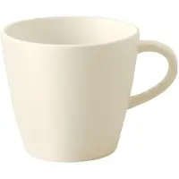 Villeroy & Boch Tasse "Kaffeetasse Manufacture Rock 150 ml 6er Set weiß", weiß, 6 tlg., Porzellan, Trinkgefäße, Tasse