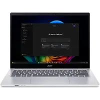 Acer TravelMate P4 Spin 14 AI Convertible-Notebook | TMP414RN-56-TCO | Silber