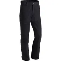 Maier Sports Outdoorhose "Fleeceflex M", Herren, Gr. 58, Normalgrößen, schwarz, 92% Polyester, 8% Elasthan, Hosen Outdoorhose, robuste Herren Winter-Trekkinghose 4-Wege-Stretch