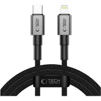 TechProtection ULTRABOOST DNA-Blitzkabel PD27W/3A 200CM Eisengrau