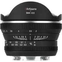 7artisans 6mm f/2 Fisheye Sony E mount (APS-C)