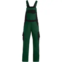 FHB ECKHARD Latzhose grün-schwarz Gr. 102