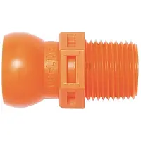 Loc-line 4x Gewindenippel NPT R 3/8 Größe 1/2″ - L51804