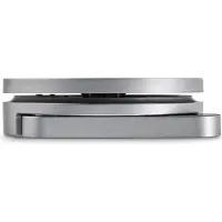 Caso Küchenwaage "3268 Kitchen EcoMate", silber (silberfarben), B:11,5cm H:3,5cm L:11,5cm, Küchenwaagen, Küchenwaage