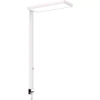 MAUL LED-Klemmleuchte MAULjura, weiß, Aluminium, dimmbar, 100 cm