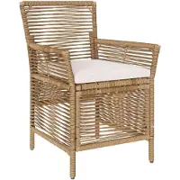 vidaXL Gartenstuhl 2 stk. Beige und Creme Poly-Rattan