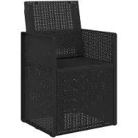 vidaXL Garten Essstühle 2-teilig Anthrazit 53 x 47 x 88,5 cm PP